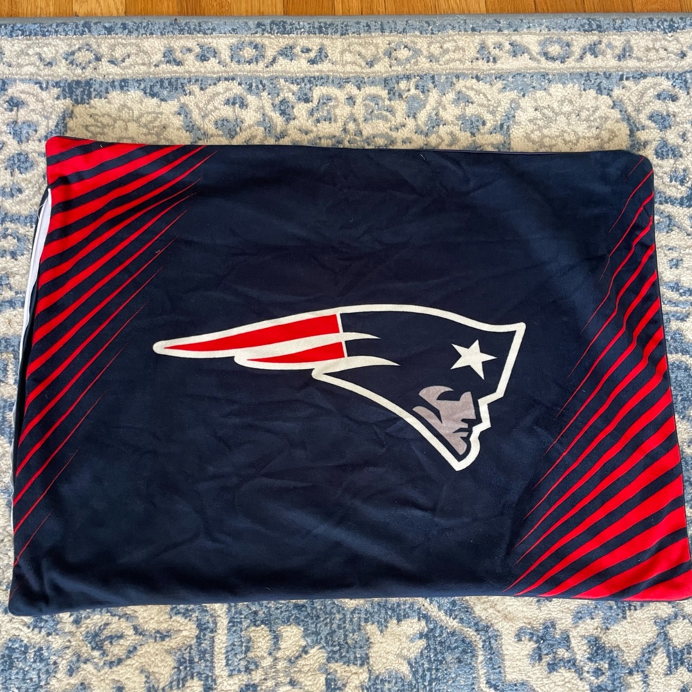 patriots pillowcase